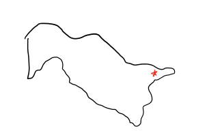 Silhouette of a mystery country